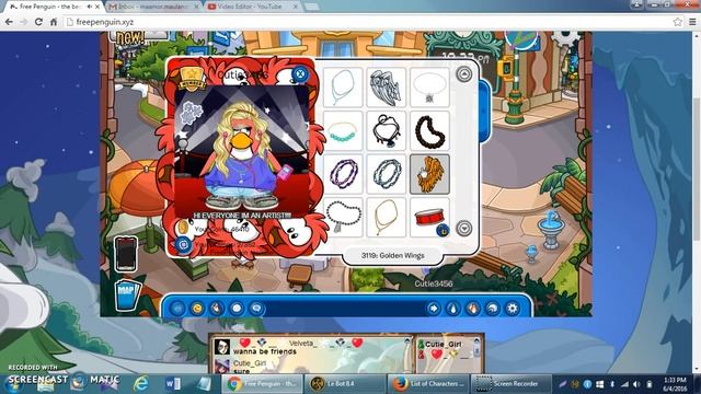 FREE PENGUIN CODES (CLOTHING) смотреть онлайн