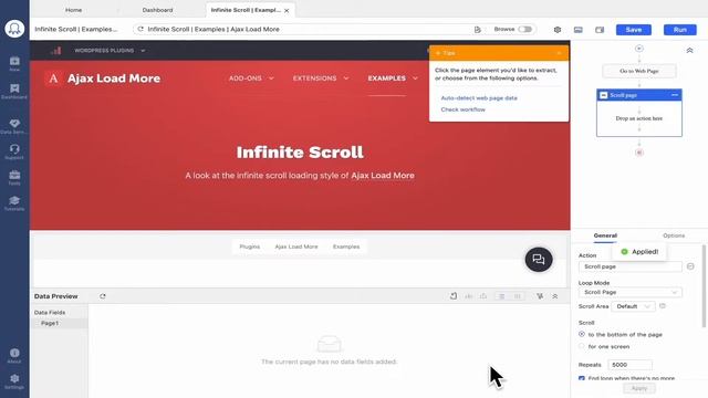 Scrape Webpage with Infinite Scroll смотреть онлайн