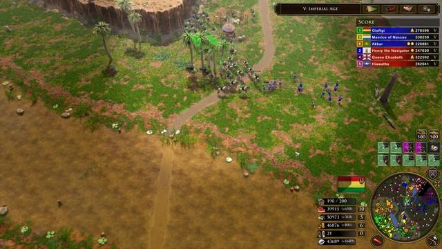 Age of Empires III Definitive Edition.The African Royals смотреть онлайн