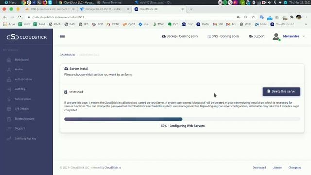 Install NextCloud on Vultr using CloudStick смотреть онлайн
