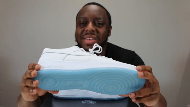 Nike Air Force 1 White Icy Blue ❄ On Foot Sneaker Review QuickSchopes 591 Schopes FV0383 100 смотреть онлайн
