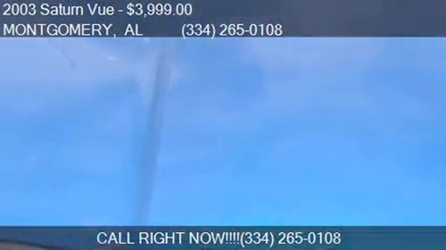 2003 Saturn Vue Base Fwd 4dr SUV for sale in MONTGOMERY, AL смотреть онлайн