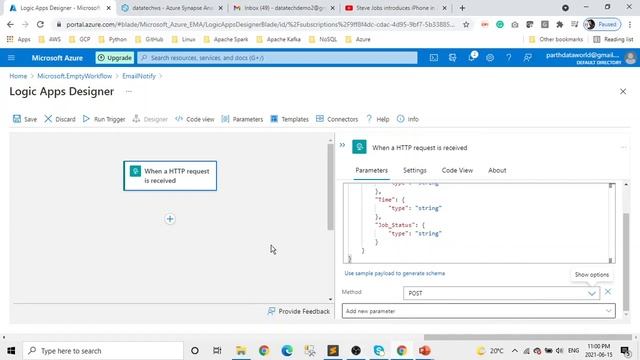 How to send email notifications for activities in the Azure Synapse Analytics data pipeline? смотреть онлайн