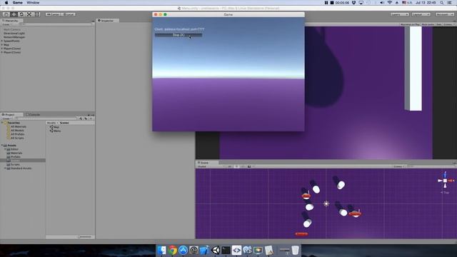Unity 5 UNET Урок 3: Точка появления игрока смотреть онлайн