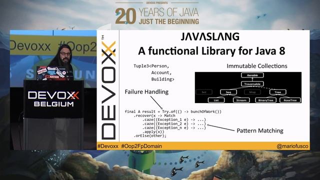 From object oriented to functional domain modeling by Mario Fusco смотреть онлайн