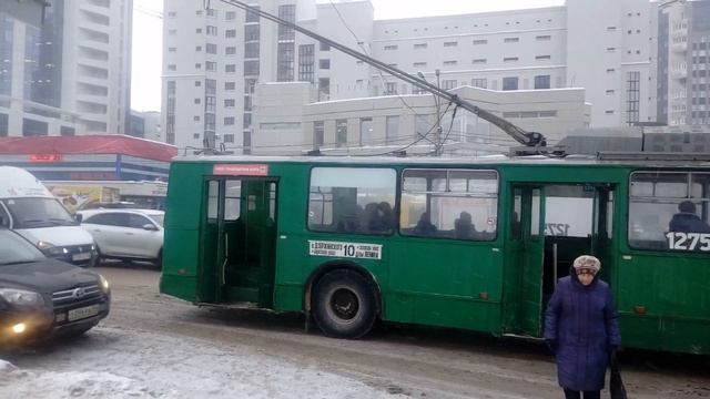 Новосибирск, троллейбус АКСМ-101А № 1275 смотреть онлайн