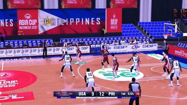 FIBAOQT | USA vs PHI | Baybayin Jersey | Gameplay | Highlights | FIBA2k | NBA2K14 Modded | 720p смотреть онлайн