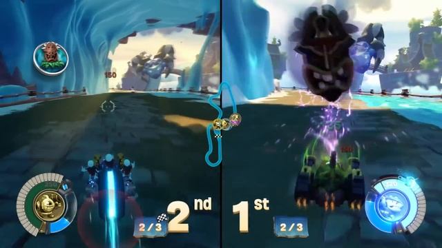 SKYLANDERS Superchargers - Land Vehicle Racing Gameplay смотреть онлайн