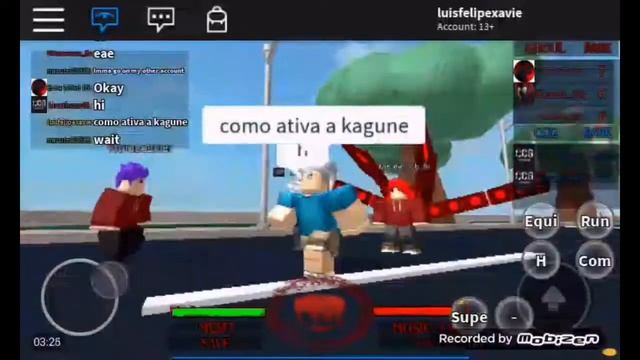 ROBLOX:TOKYO GHOUL BLOOD NIGHTS#2 TREINANDO PARA MELHORAR смотреть онлайн