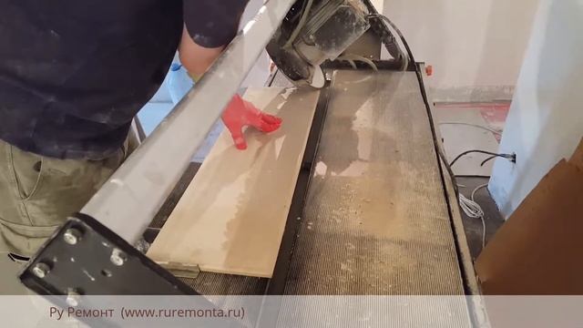 Подрезка плитки под 45 градусов в ванной: ул Большая Очаковская, д. 44 - 