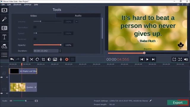 How to Add Watermark in Movavi Video Editor смотреть онлайн