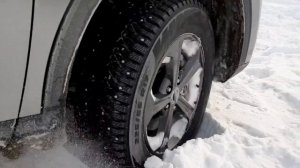 HAVAL F7 езда по снегу.