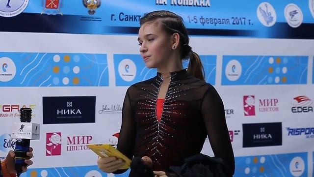 Мария Талалайкина, интервью после КП. Первенство России 2017 смотреть онлайн