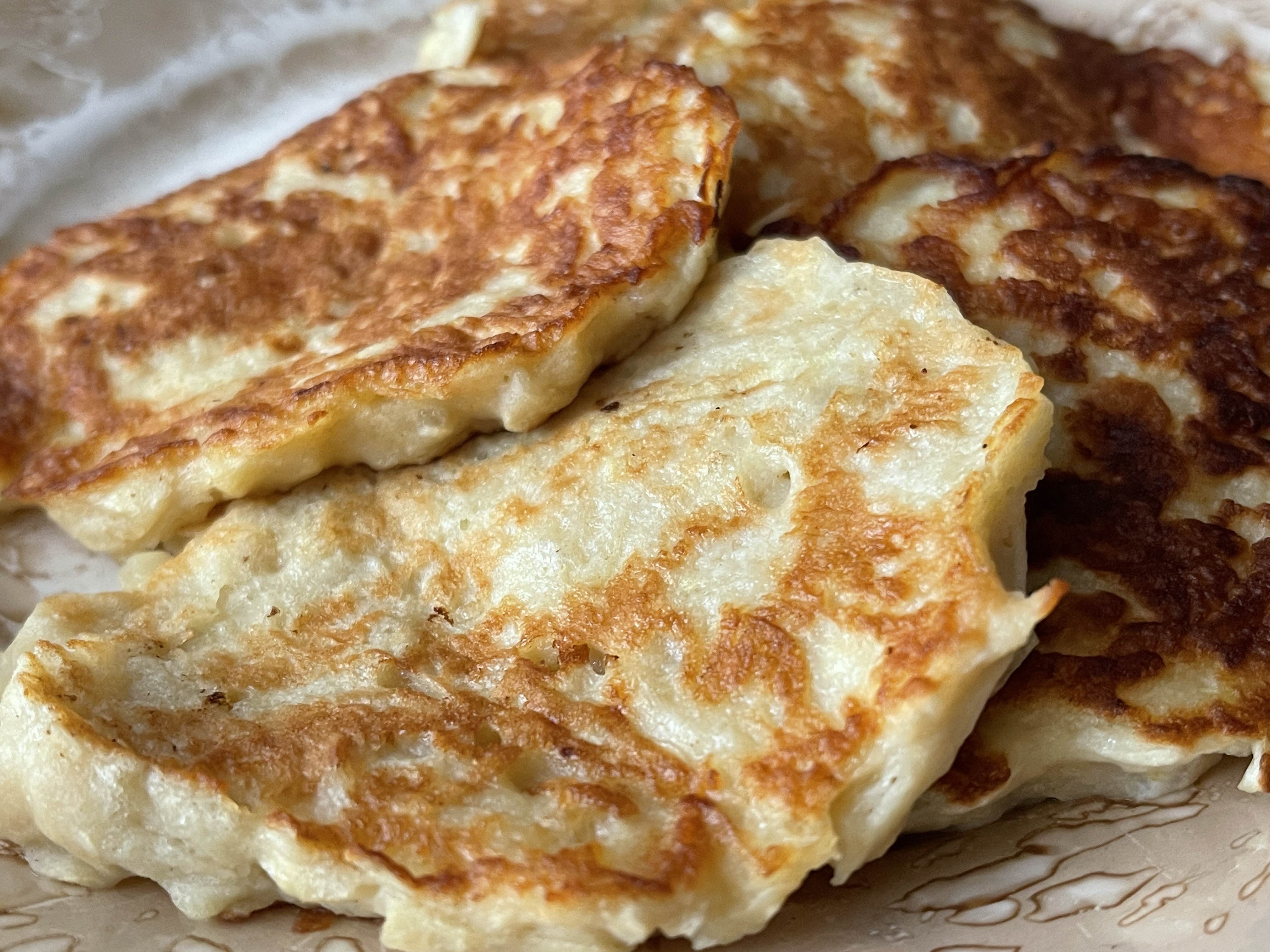 Яблочные оладьи! Очень простой рецепт - ЗАВТРАК ЗА 5 МИНУТ смотреть онлайн