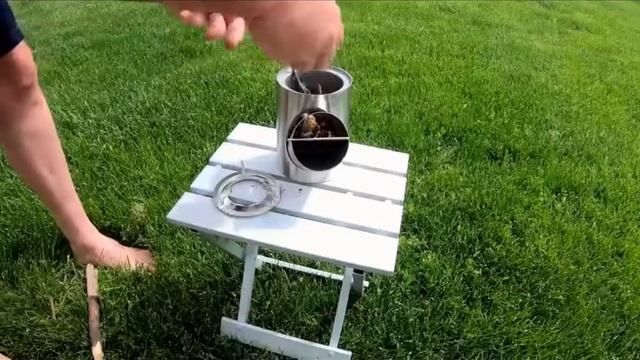 Компактная мини печь для нагрева воды или разогрева пиши в походе кемпинге Обзор товара. Заказать смотреть онлайн