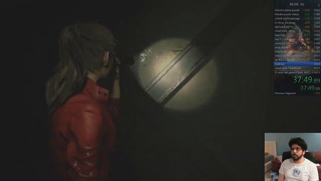 Resident Evil 2: Remake - Claire, Scenario A, Standard Speedrun Any% (1:12:37 IGT) смотреть онлайн