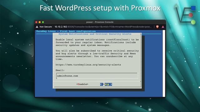 Fast WordPress setup with Proxmox LXC (container) смотреть онлайн
