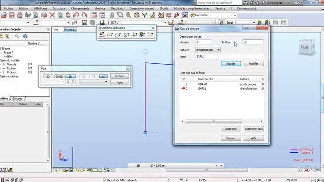 EXEMPLE PORTIQUE Autodesk Robot Structural Analysis Professional 2020 смотреть онлайн