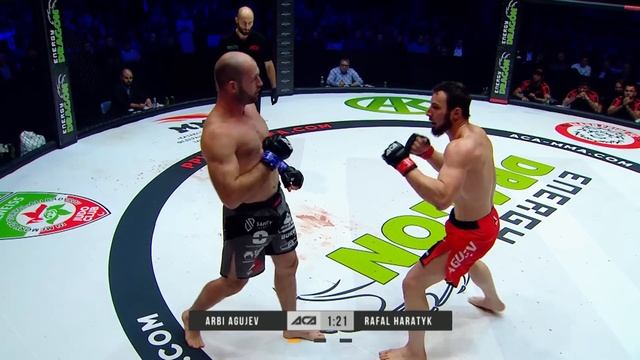 Рафаль Харатык vs. Арби Агуев | Rafal Haratyk vs. Arbi Agujev | ACA 102 - Almaty смотреть онлайн