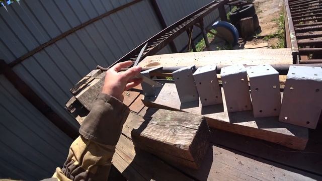 ❕Крепёж из металла? 3 мм своими руками для строительства крыши. Сэкономил ?1000 р, может и больше? смотреть онлайн