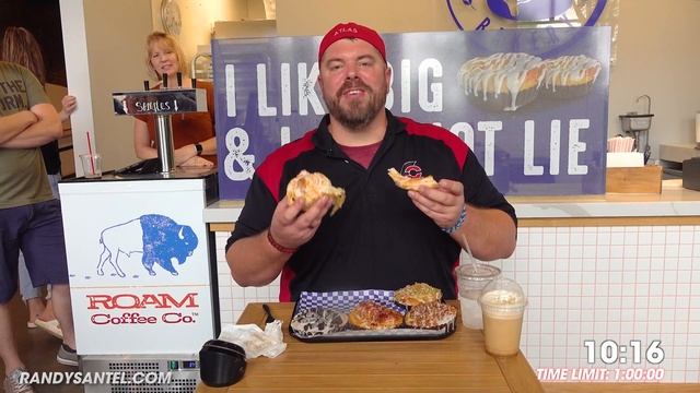 10,000 Calorie Big Cinnamon Buns Challenge in Oklahoma City!! смотреть онлайн