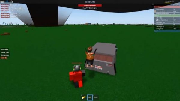 Roblox | F5 TORNADO CAUGHT ON CAMERA - Tornado Simulator! (Roblox Adventures)