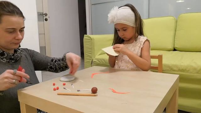 Бесплатное развитие. Уроки малышам, 55. Чтение. Поделка. смотреть онлайн