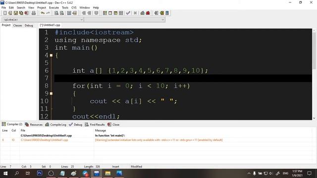 Информатика (Урок №7) - Массивы(Arrays) смотреть онлайн