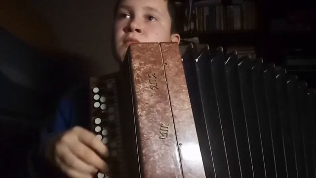 Вальс - "Под небом Парижа" З. Жиро на баяне (under the sky of paris accordion) смотреть онлайн