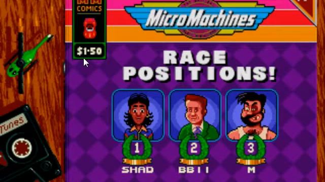 -05- Let's Play 3 Player Madness -Micro Machines TT96- смотреть онлайн