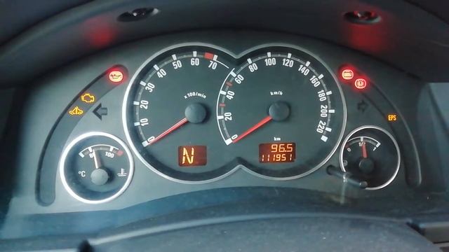 Ошибка P1113 Opel Meriva 2006 смотреть онлайн