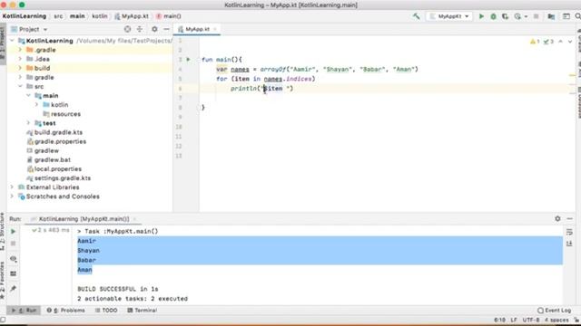 6) For Loop | Using Step in For Loop | Advanced Kotlin Course | Kotlin Tutorial in Hindi & Urdu смотреть онлайн