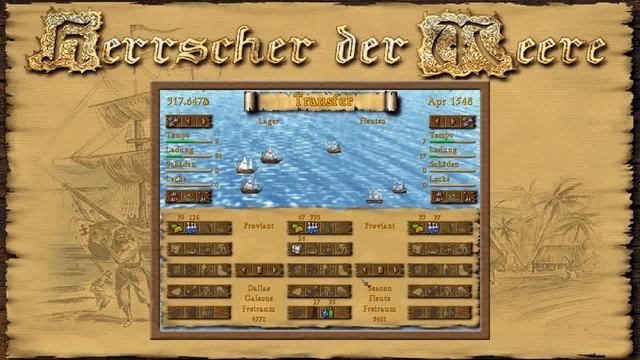 Let's Play Herrscher der Meere [DOS, 1997] 88 - Aufmarsch gegen Blackbeard! смотреть онлайн