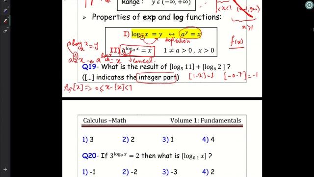 Calculus-Math: Lecture 4 (Exponential & Logarithm) смотреть онлайн