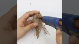 5 поделки из джута куклы | Kуклы из джута своими руками