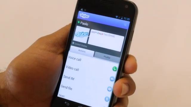 Skype for Android смотреть онлайн