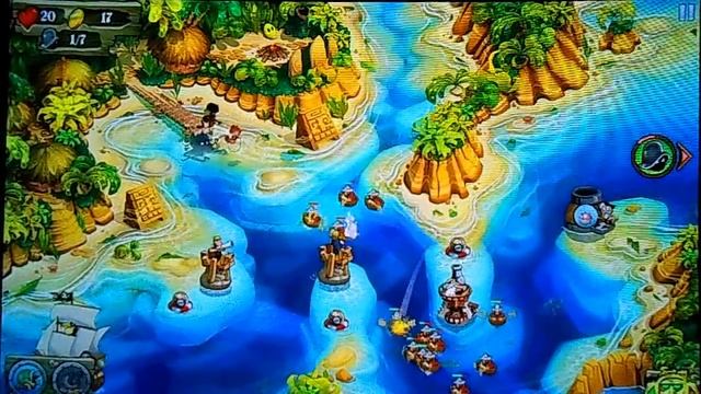 Pirate Legends TD on Samsung Galaxy S GT i9000 смотреть онлайн