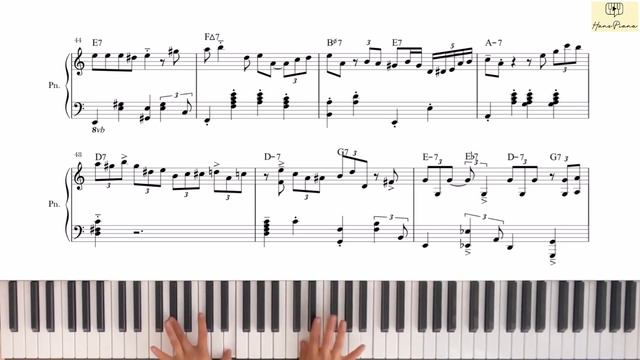 On The Sunny Side Of The Street/Jazz SoloPiano/download for free/by.Jimmy McHugh/arr.@hanspiano2020 смотреть онлайн