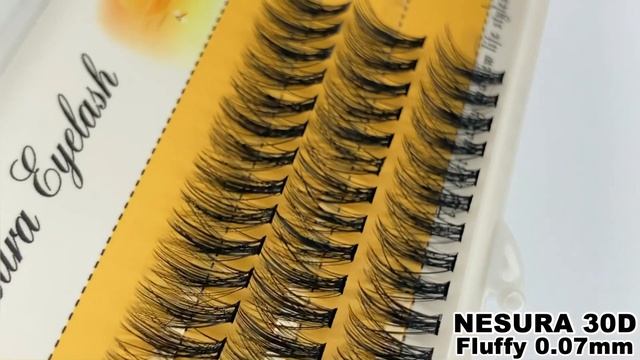 Nesura Eyelash Fluffy 30D 0.07 by Nesura.shop смотреть онлайн