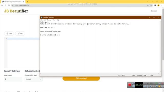 the best site for beautify JavaScript codes смотреть онлайн