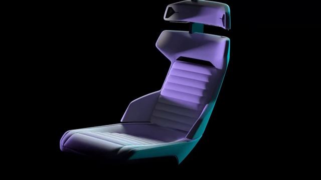 Renault Scénic Vision Concept car Composition of seats смотреть онлайн