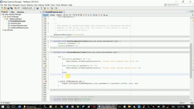 Java GUI Project - Develop Daily Expense Manager - Part 8 смотреть онлайн