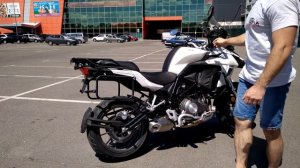 Benelli TRK 502 Exhaust Sound Звук Выхлопа