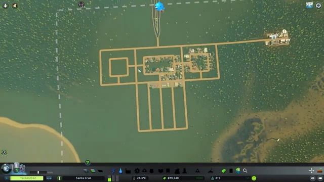 Welcome to Santa Cruz! 100 units square city is On! Cities Skylines modular grid-style city смотреть онлайн