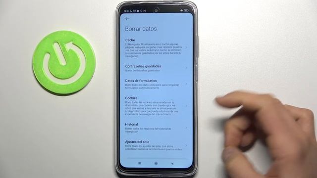 Cómo borrar el historial de XIAOMI Redmi 10 - eliminar el historial del navegador Mi смотреть онлайн