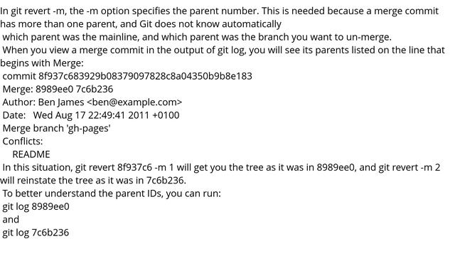 How do I revert a merge commit that has already been pushed to remote? смотреть онлайн