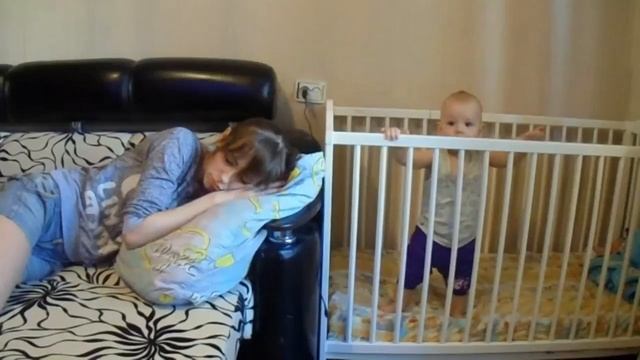 ДЛЯ ПОДНЯТИЯ НАСТРОЕНИЯ!!!А как вы укладываете деток???/LifeblogAS смотреть онлайн