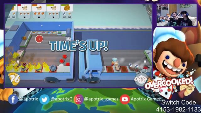 Overcooked Special Edition World 3 - Live Stream 3
