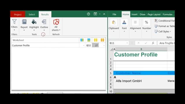Basic Settings after Comparison- Synkronizer Excel Compare Tool смотреть онлайн